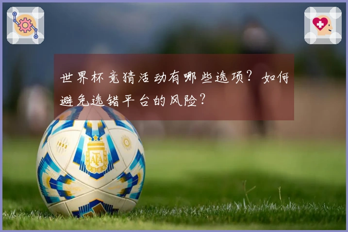 世界杯竞猜活动有哪些选项？如何避免选错平台的风险？